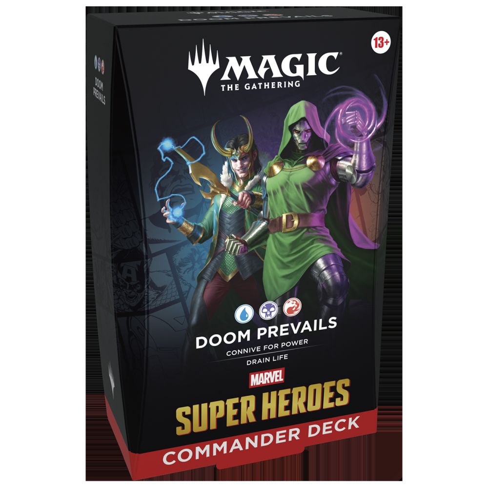 Wizards of the Coast Magic Marvel Super Heroes Commander Deck Display (2)