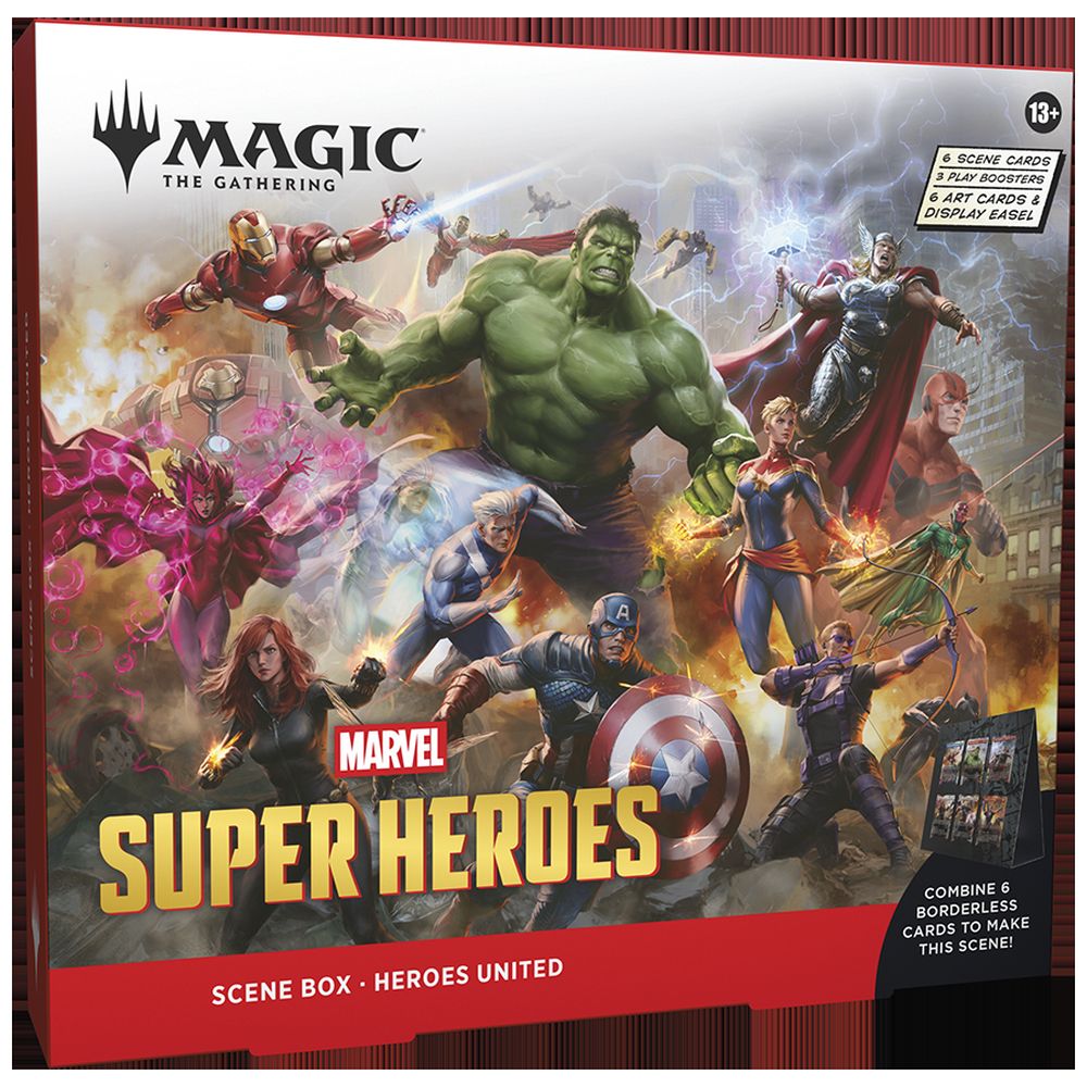Wizards of the Coast Magic Marvel Super Heroes Trading Card Display Box