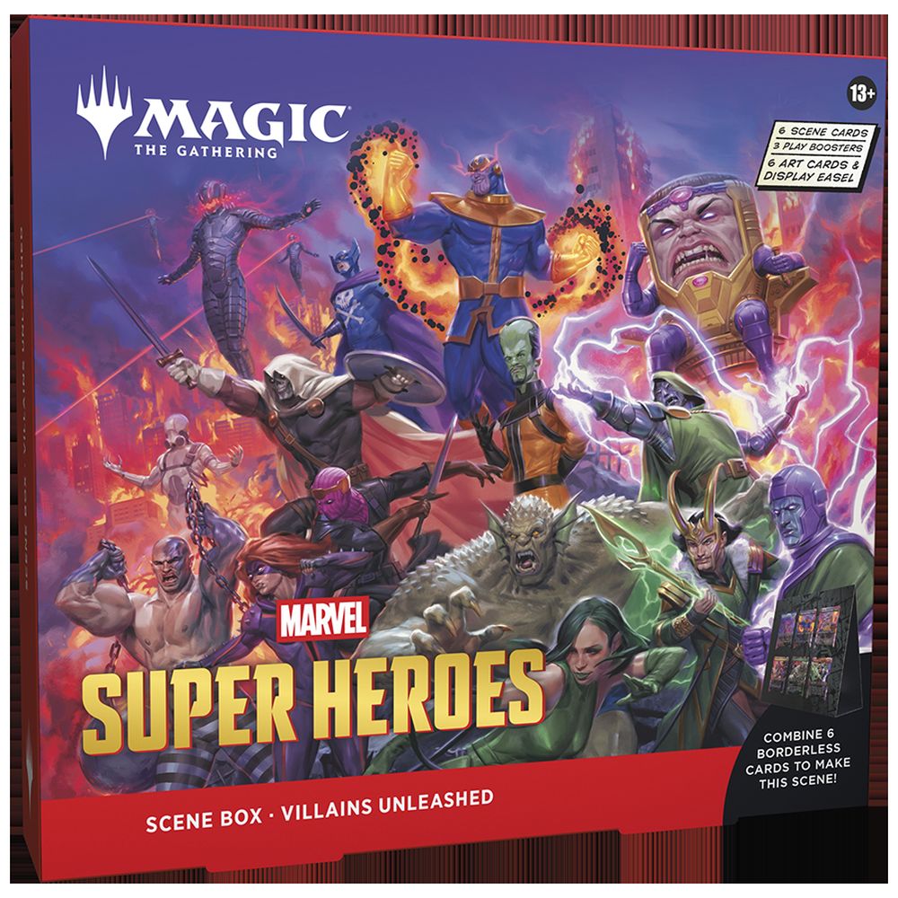 Wizards of the Coast Magic Marvel Super Heroes Trading Card Display Box (2)