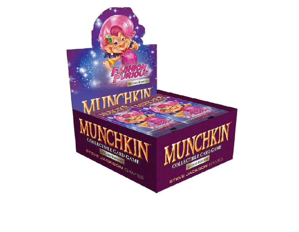Steve Jackson Games Munchkin CCG Fashion Furious Booster Pack Display (24)