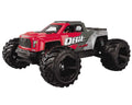 Maverick QBit MT Flux Red RC Monster Truck 1/16 Scale