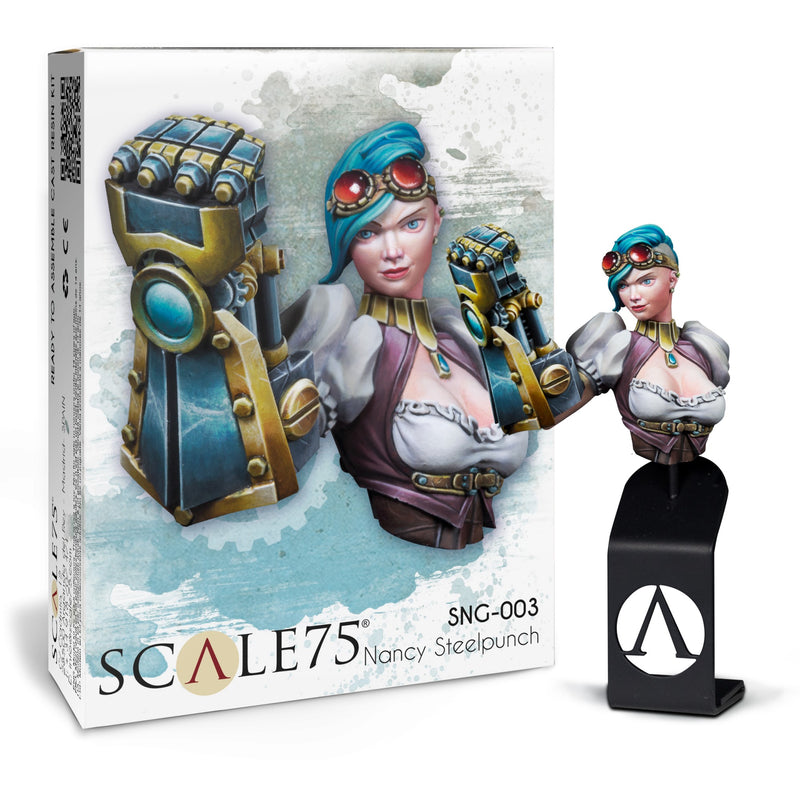 Scale 75 SNG-003 Busts Naughty Gears Nancy Steelpunch 1:12