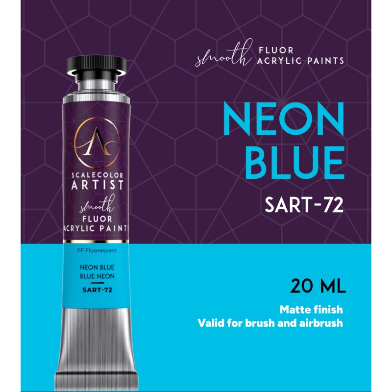 Scale 75 SART-72 Scalecolor Artist Neon Blue 20ml