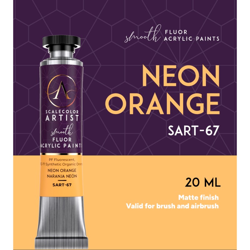 Scale 75 SART-67 Scalecolor Artist Neon Orange 20ml