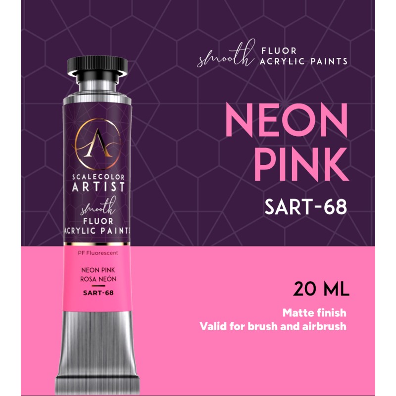 Scale 75 SART-68 Scalecolor Artist Neon Pink 20ml