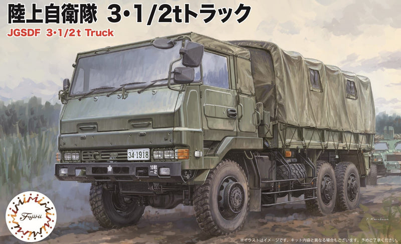 Fujimi 723266 1/72 JGSDF 3 1/2t Truck (2)