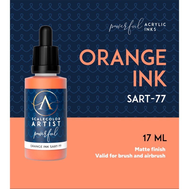Scale 75 SART-77 Scalecolor Artist Orange Ink 20ml