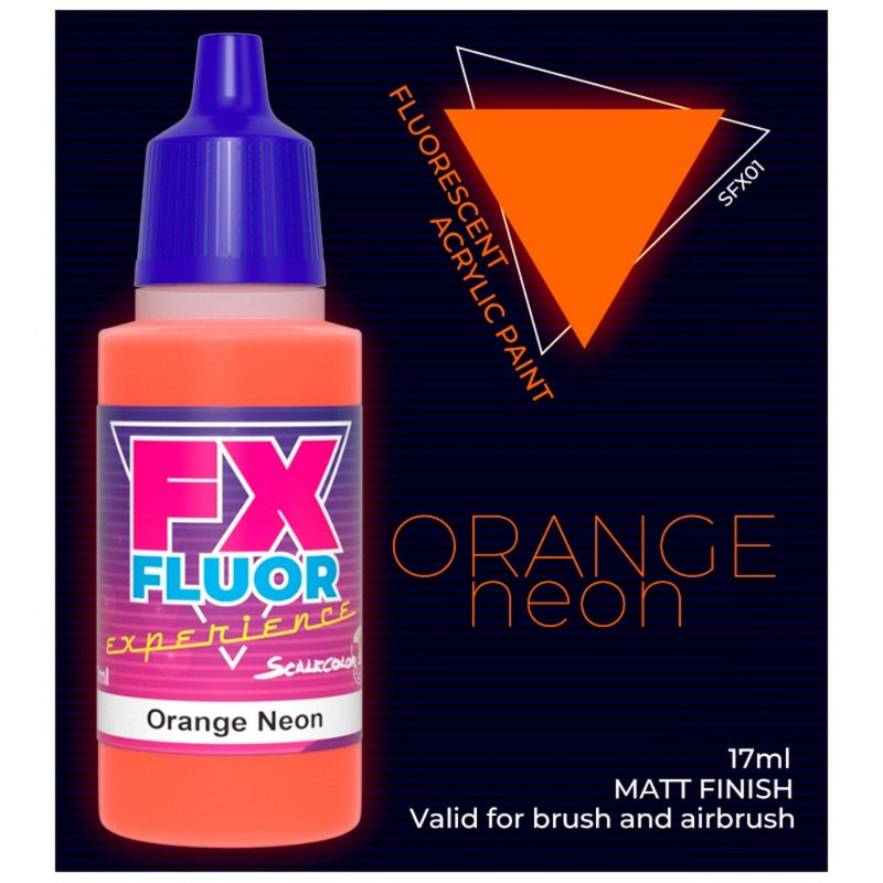 Scale 75 SFX-01 Scalecolor FX Orange Neon 17ml