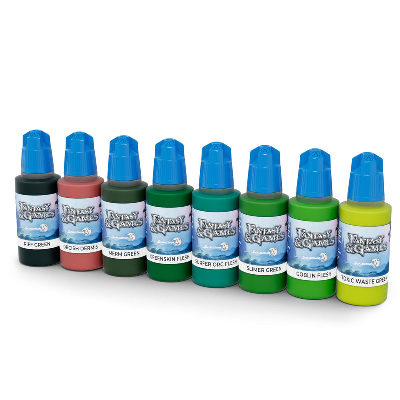 Scale 75 SSE-016 Fantasy Colours Orcs And Goblins  Paint Set