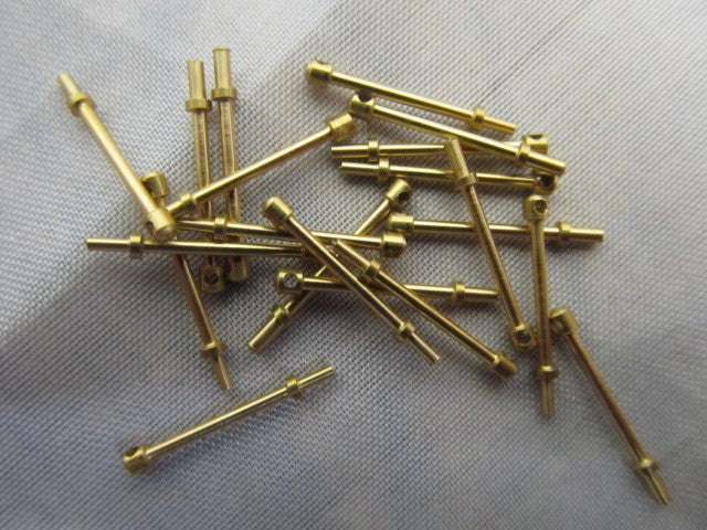 Billing Boats 04-BF-0493 Rail Stanchion 15mm 1hole (20) (8324663574765)