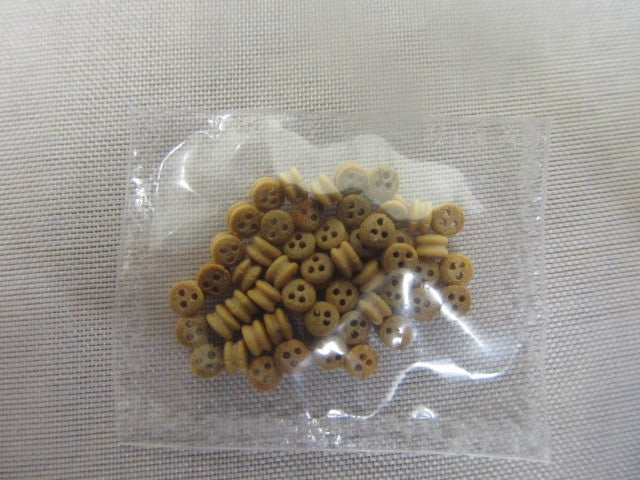 Billing Boats 04-BF-0822 Wooden Dead Eye 2mm (50) (8324666556653)