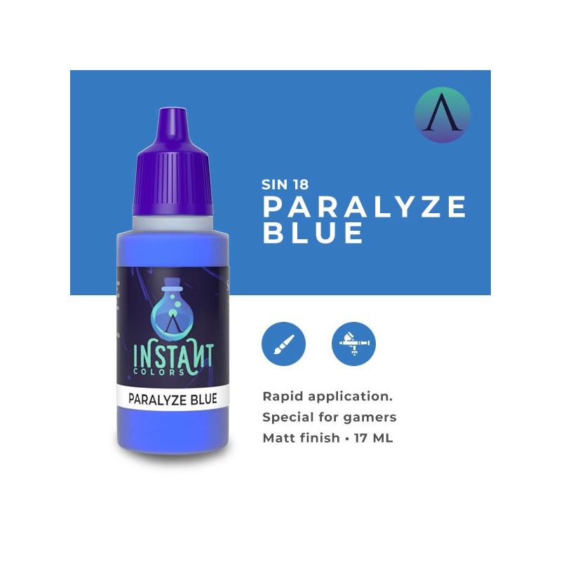 Scale 75 SIN-18 Instant Colors Paralyze Blue 17ml
