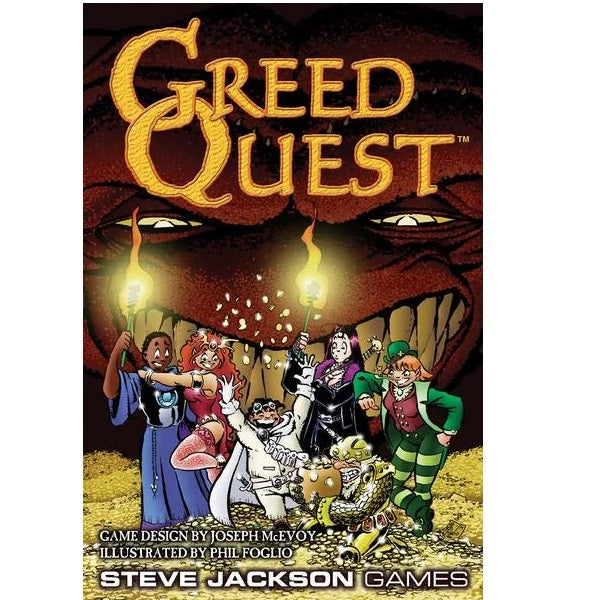 Steve Jackson Games GreedQuest Board Game