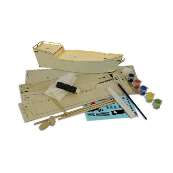 Artesania Latina 30509N Junior Wody Kit: Pirate Ship