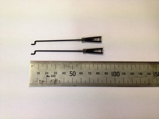 Parkzone PKZ5205-1 Aileron pushrod set w/Clevis: 2pcs SR10 Stinson Reliant - Hobby City NZ (8347095793901)