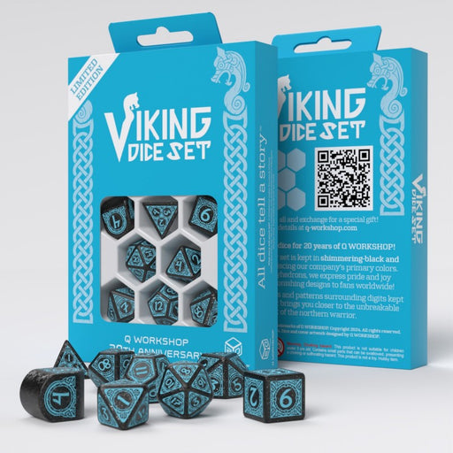 Q Workshop S20Y02 Q WORKSHOP 20 years: Viking Dice Set (9003917705453)