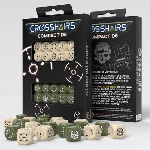 Q Workshop STCA03 Crosshairs Compact D6: Beige&Olive (9003918360813)