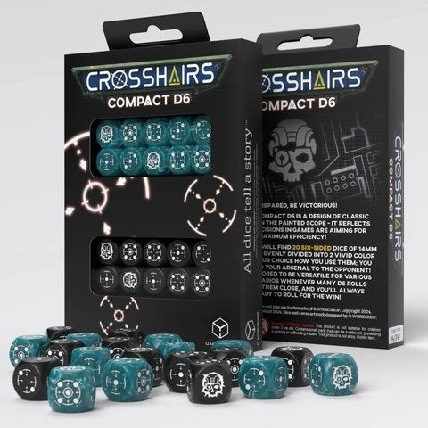 Q Workshop STCA04 Crosshairs Compact D6: Stormy&Black (9003918426349)