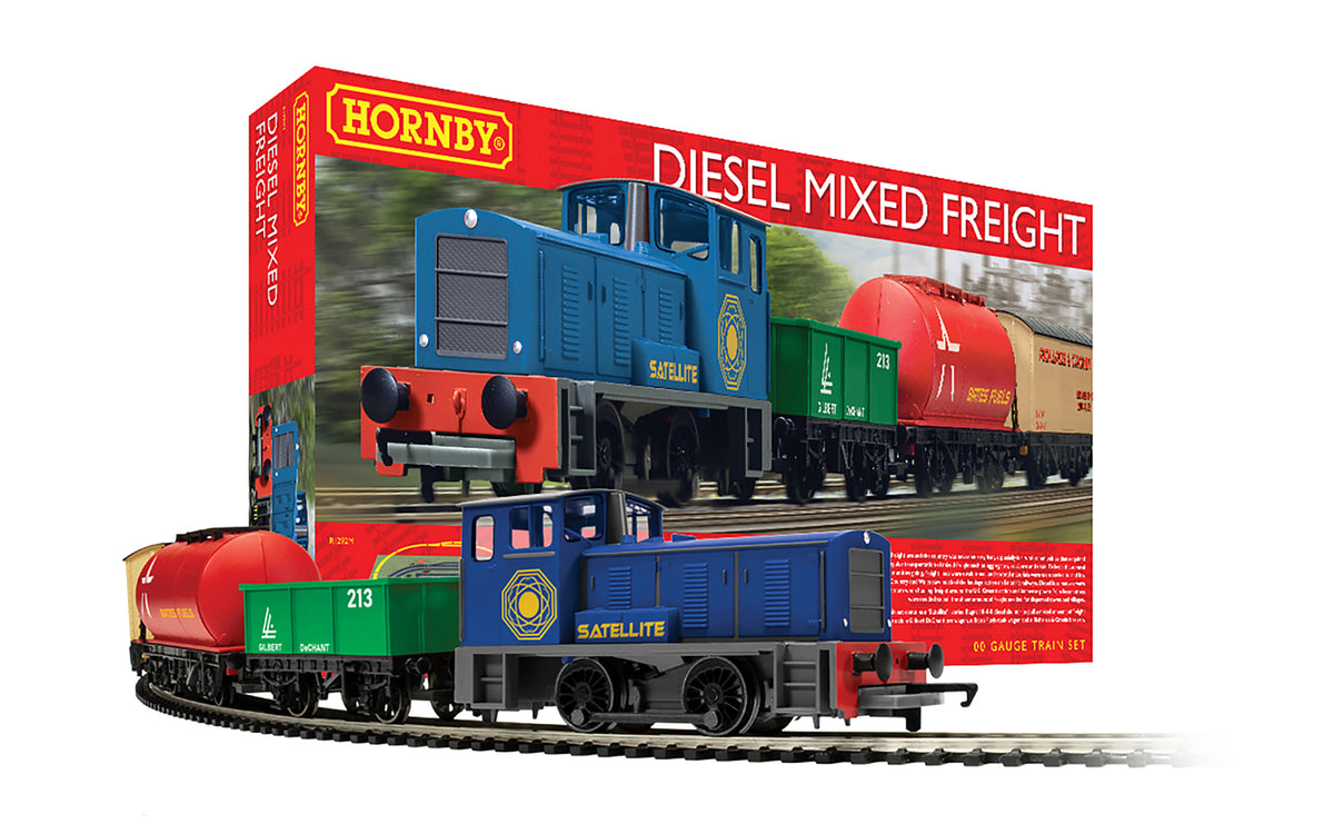 Hornby Diesel Mixed Freight Train Set