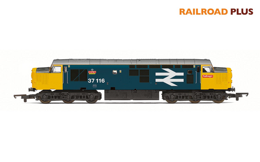 Hornby R30185 RailRd Plus BR CL.37 37116'Com (8144088793325)