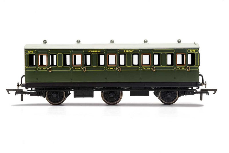 Hornby R40086 SR 6Wheel Coach 3rd Cl. 1908