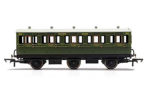 Hornby R40086 SR 6Wheel Coach 3rd Cl. 1908 (7825143234797)