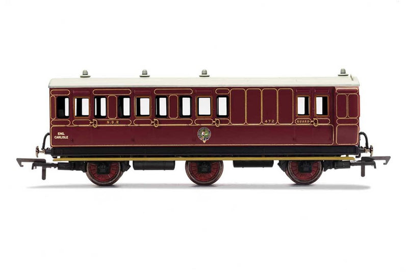 Hornby R40142 NBR 6WC Unclass CoachF/Lghts