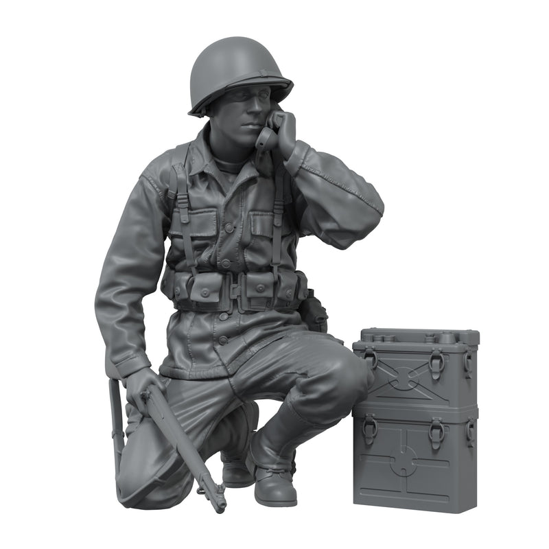 Scale 75 SW35-047 Figures Warfront Radio Operator Us Armored Infantry 35mm