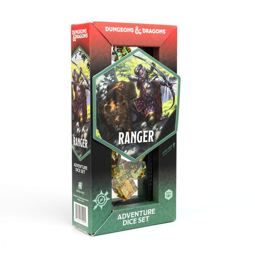 Sirius DZ2002-15 Dice D&D Adventure Dice Ranger Green / Multi (9003869864173)