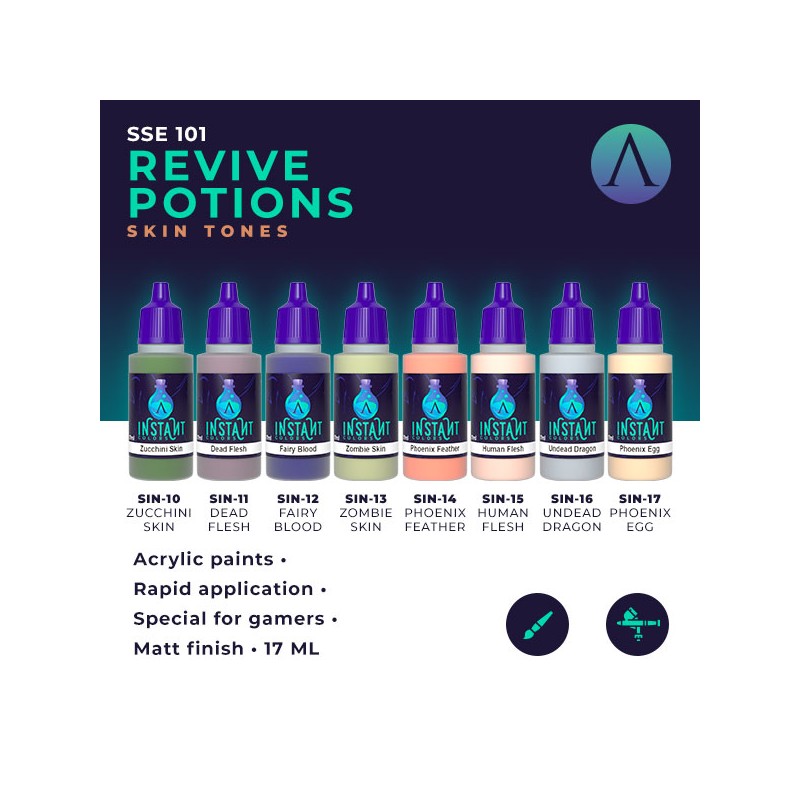 Scale 75 SSE-101 Instant Colors Revive Potions Paint Set