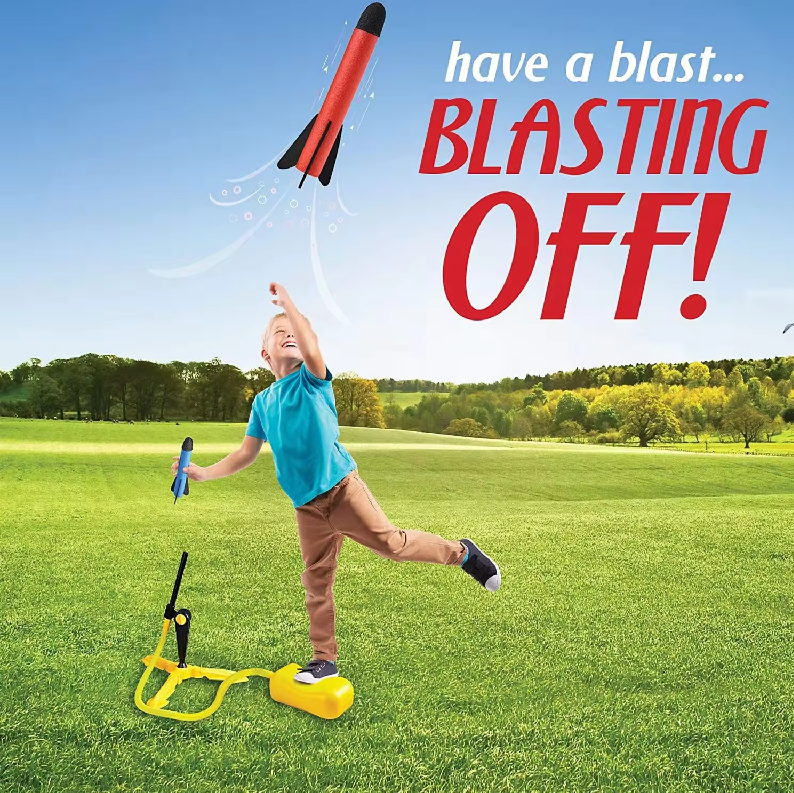 Helios - Stomp Foam Rocket Launcher - Up to 100 Feet