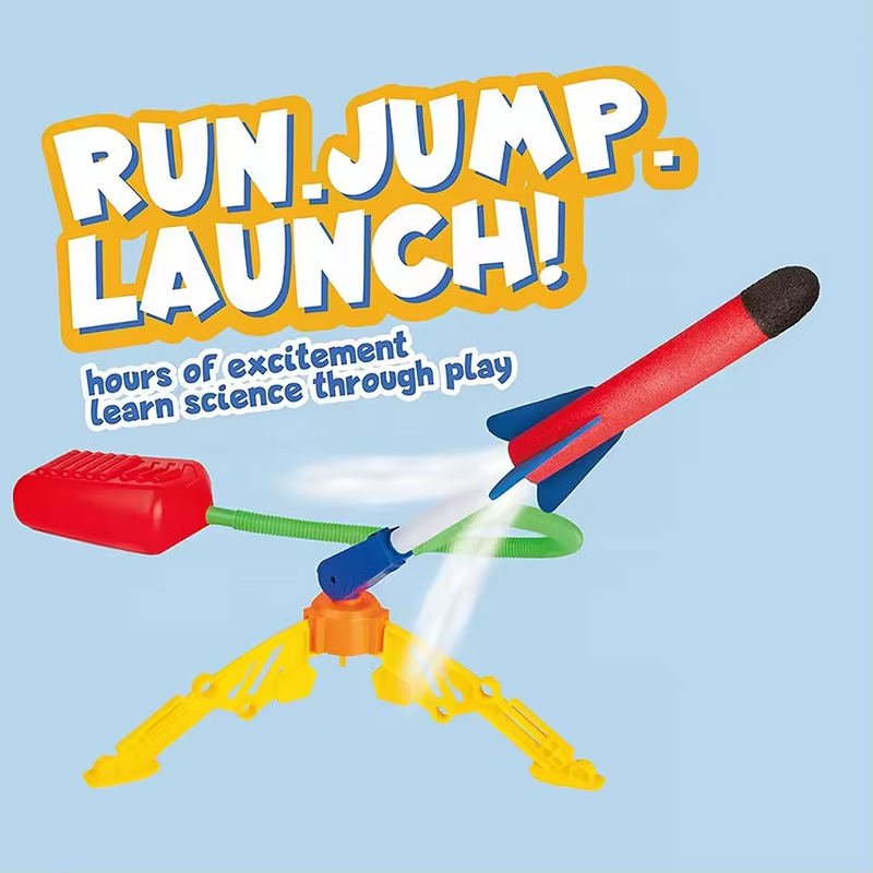 Helios - Stomp Foam Rocket Launcher - Up to 100 Feet