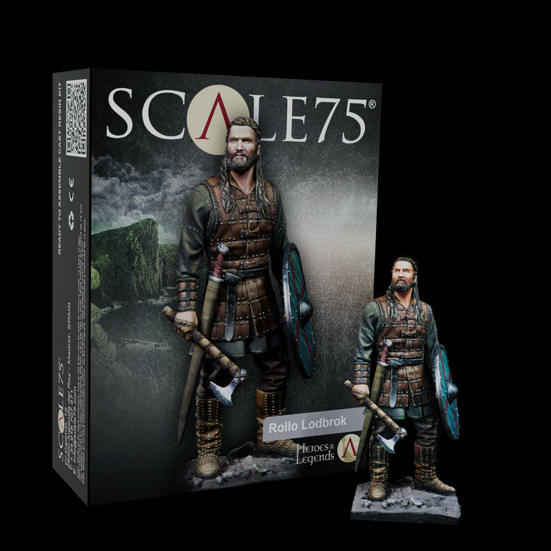 Scale 75 SCH-010 Figures Heroes and Legends Rollo Lodbrok 75mm