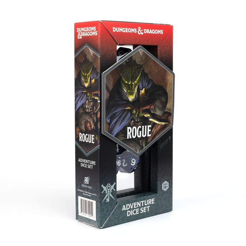 Sirius DZ2002-16 Dice D&D Adventure Dice Rogue Purple (9003869896941)