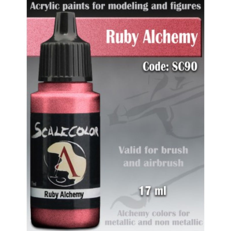 Scale 75 SC-90 Scalecolor Metal n Alchemy Ruby Alchemy 17ml