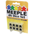 Steve Jackson Games Meeple D6 Dice Set White - SJG5940F
