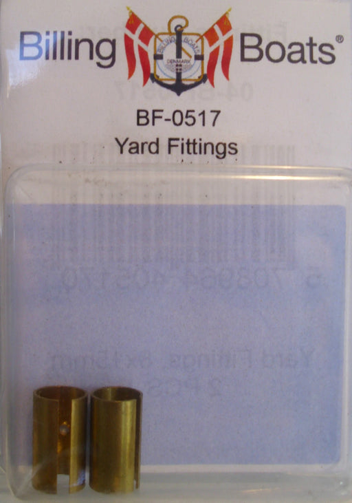 Billing Boats 04-BF-0517 Yard Fittings 8 x 15mm (2) (8324663935213)