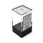 Chessex Empty Crystal Display Box (S) Clear w/Black Lid - CHX02801