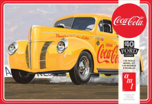 AMT 1346 1/25 '40 Ford Coupe - Coca-Cola - Hobby City NZ