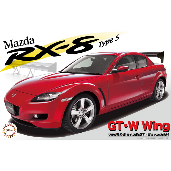 Fujimi 047966 1/24 Mazda RX8 TS wGT W Wing - Hobby City NZ (9070212088045)