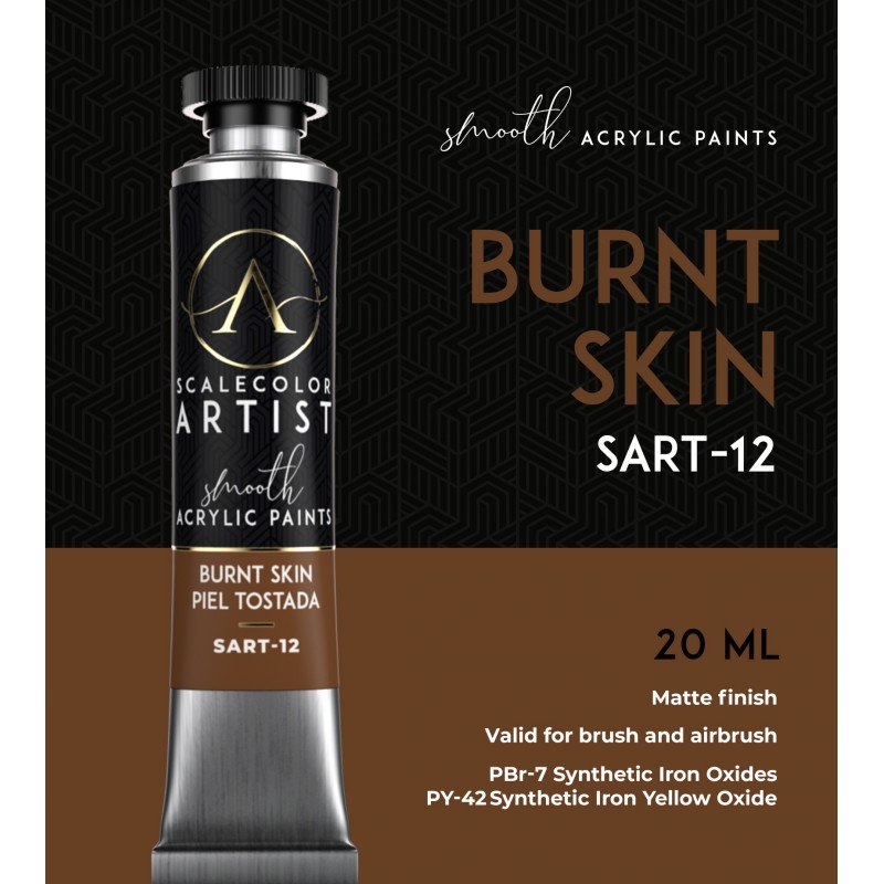 Scale 75 SART-12 Scalecolor Artist Burnt Skin 20ml