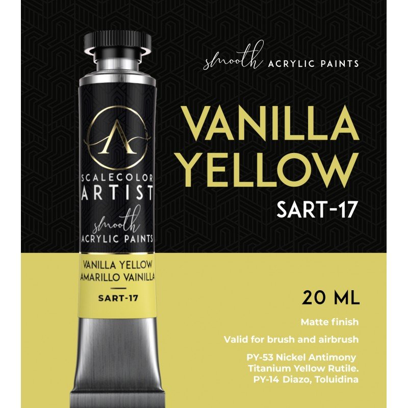Scale 75 SART-17 Scalecolor Artist Vanilla Yellow 20ml
