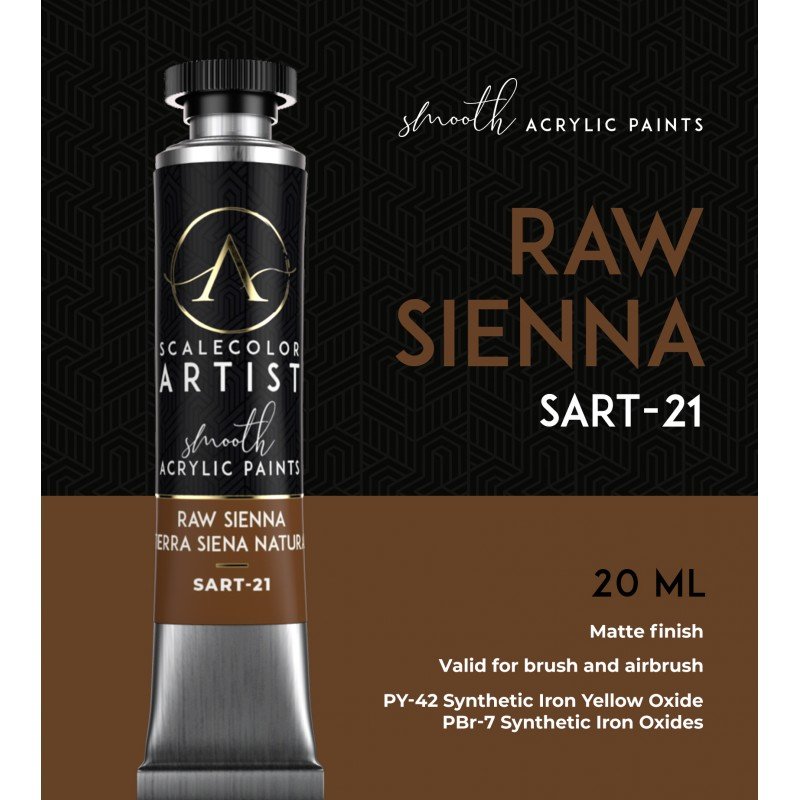 Scale 75 SART-21 Scalecolor Artist Raw Sienna 20ml