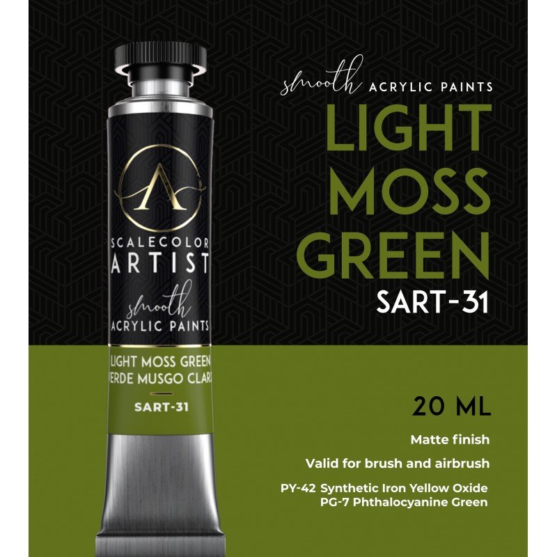 Scale 75 SART-31 Scalecolor Artist Light Moss Green 20ml
