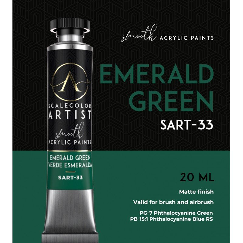 Scale 75 SART-33 Scalecolor Artist Emerald Green 20ml