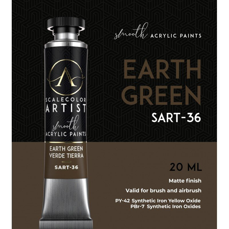 Scale 75 SART-36 Scalecolor Artist Earth Green 20ml