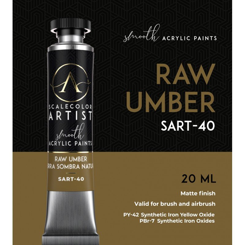 Scale 75 SART-40 Scalecolor Artist Raw Umber 20ml