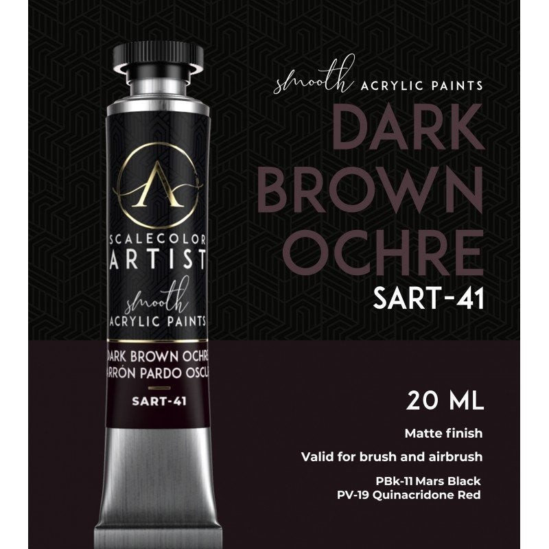 Scale 75 SART-41 Scalecolor Artist Dark Brown Ochre 20ml