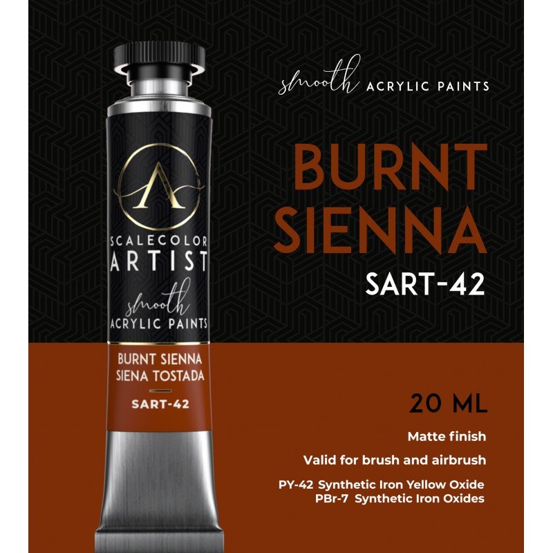 Scale 75 SART-42 Scalecolor Artist Burnt Sienna 20ml