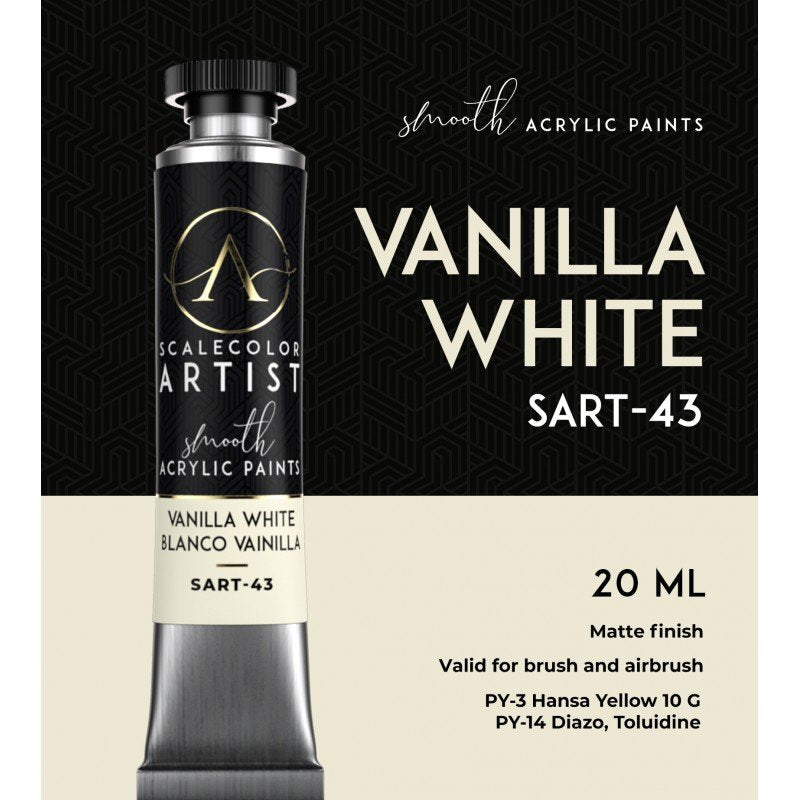 Scale 75 SART-43 Scalecolor Artist Vanilla White 20ml